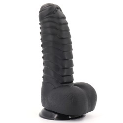 reynold 10 8 inch large ribbed dildo