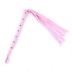 length fuax leather flogger 7 nails