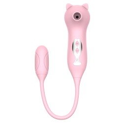 kiss cat 2 in 1 suction vibrator