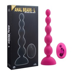 anal beads l with three 3 numble motors