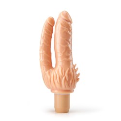 realistic double penetration vibrator