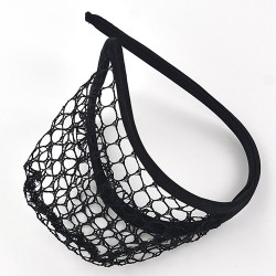 hot fishnet invisible c string for men